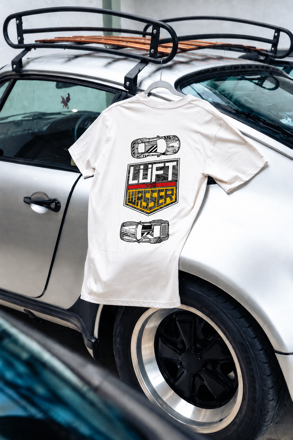 Premium Luft Vs Wasser 2026 Artwork T-Shirt