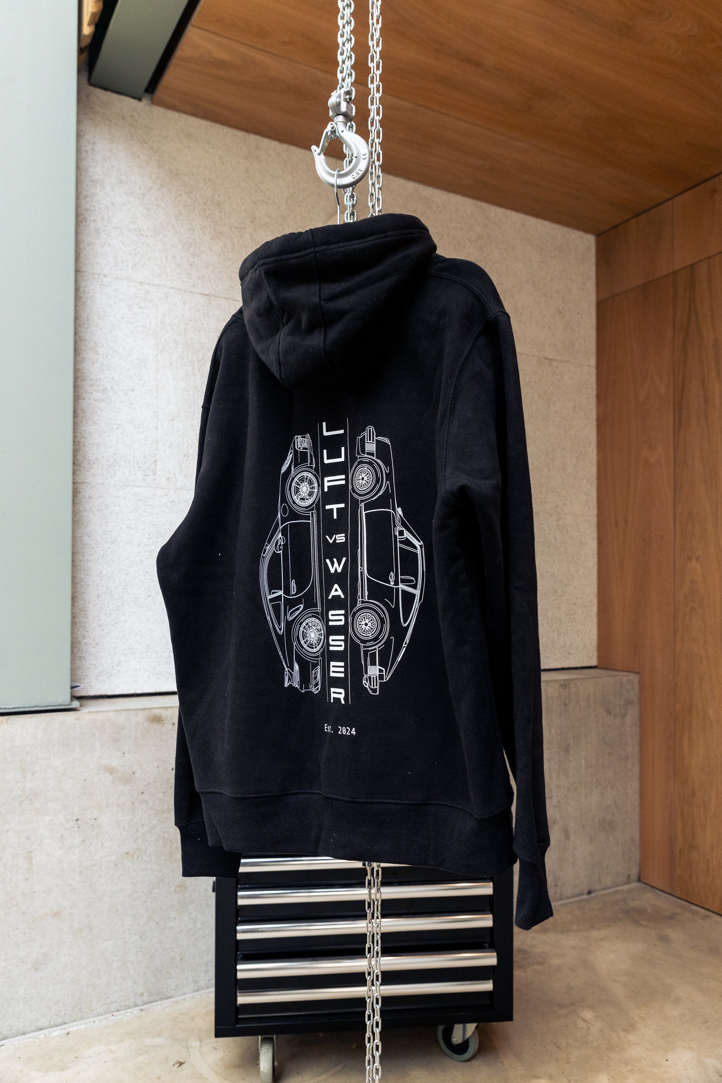 Premium Luft Vs Wasser Modern V Classic Hoodie (multiple colours)