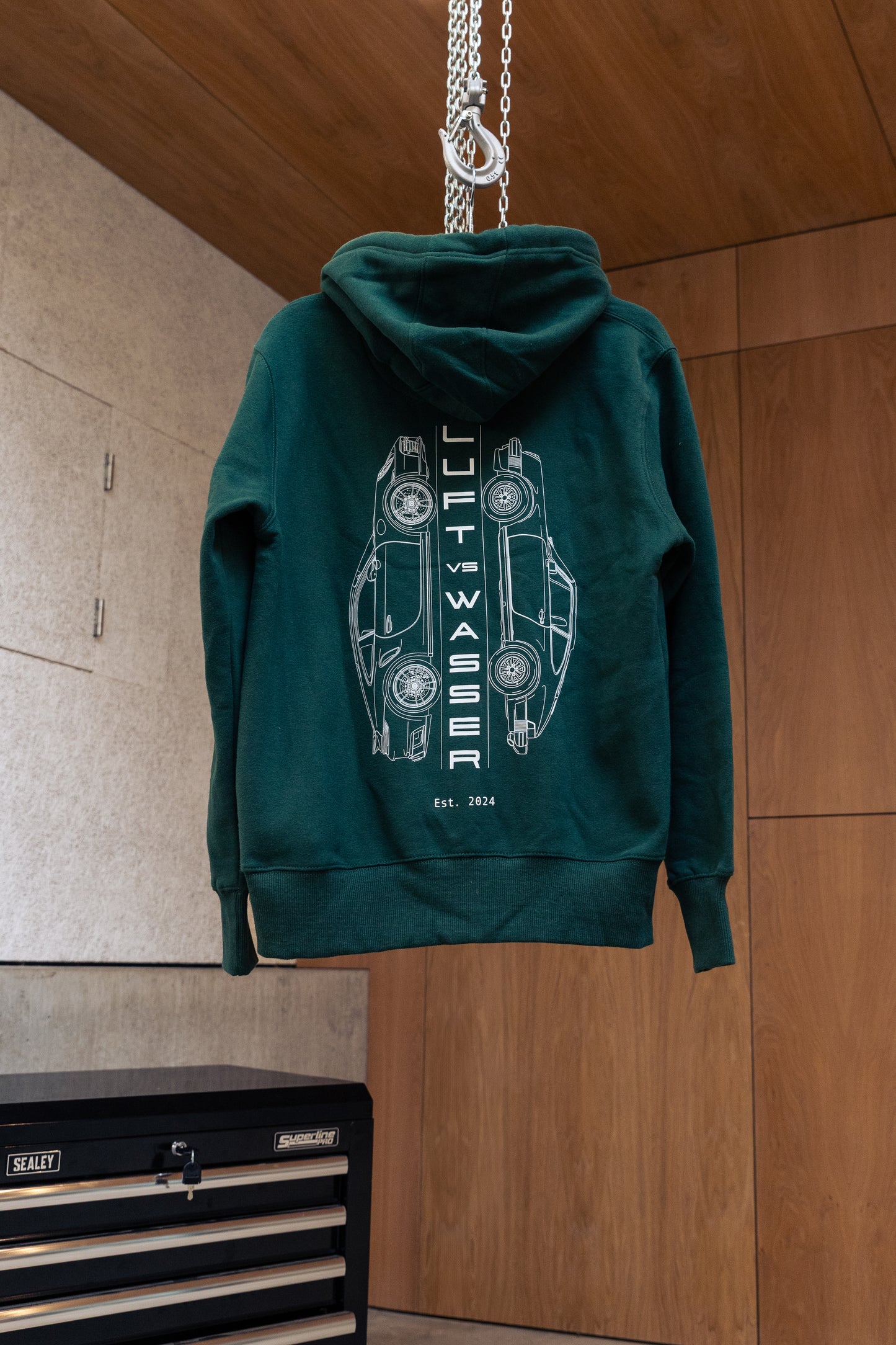 Premium Luft Vs Wasser Modern V Classic Hoodie (multiple colours)
